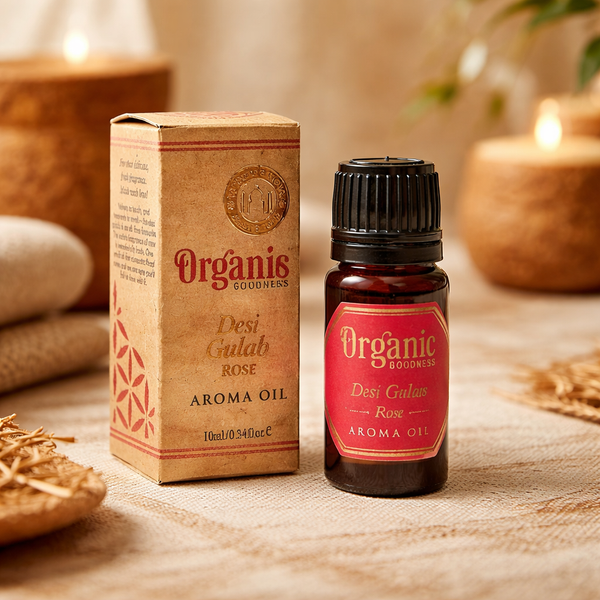 Organic Goodness Aromaolie Roos 10ml