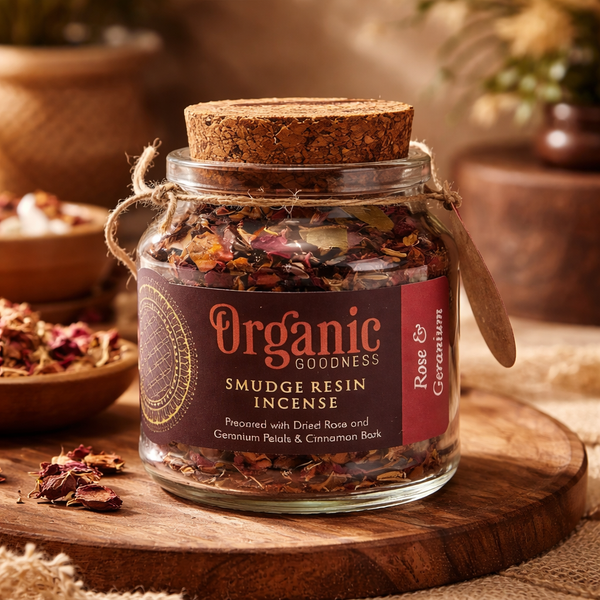 Smudge Wierookkruid Roos En Geranium 25g