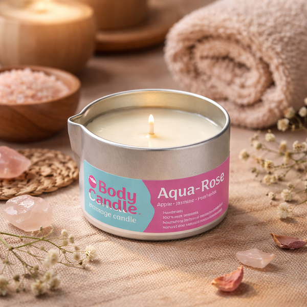 Massagekaars Aqua Rose 50ml