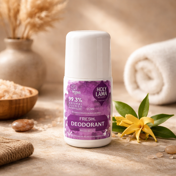 Holy Lama Naturals Deodorant Met Aluin En Vanille 50 g