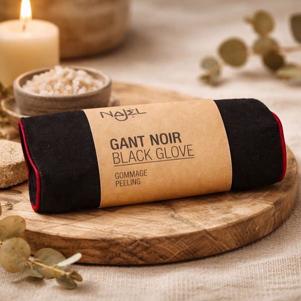 Peeling Handschoen Najel Zwart 44g