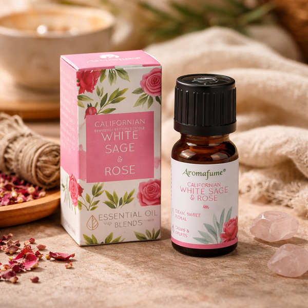 Essentiële Olie Mix Witte Salie En Roos Aromafume 10 Ml