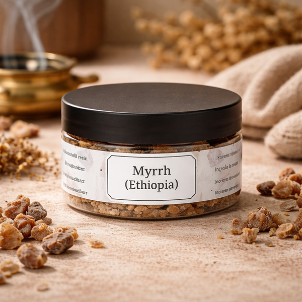 Wierookhars Mirre Gum Commiphora Myrrha 80g