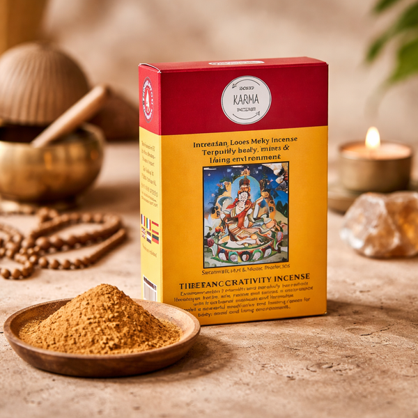 Tibetaans Wierookpoeder Creativiteit Vermeerderend Gangchen Himalayan ±130-140g