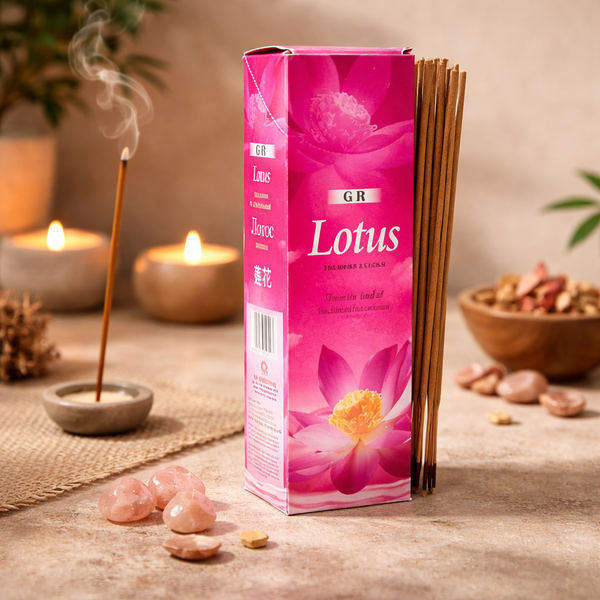Wierook Lotus Hexagram Pak 6 Doosjes 20 Gram