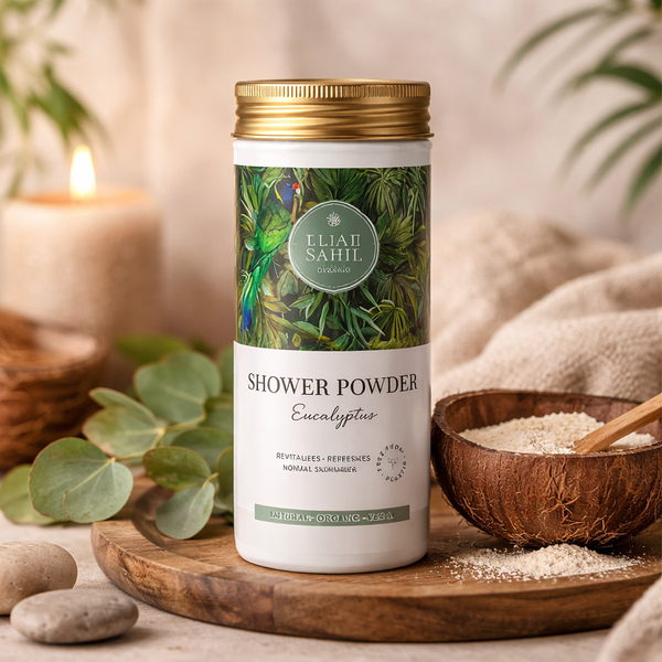 Douchepoeder Eucalyptus Biologisch Eliah Sahil 90g