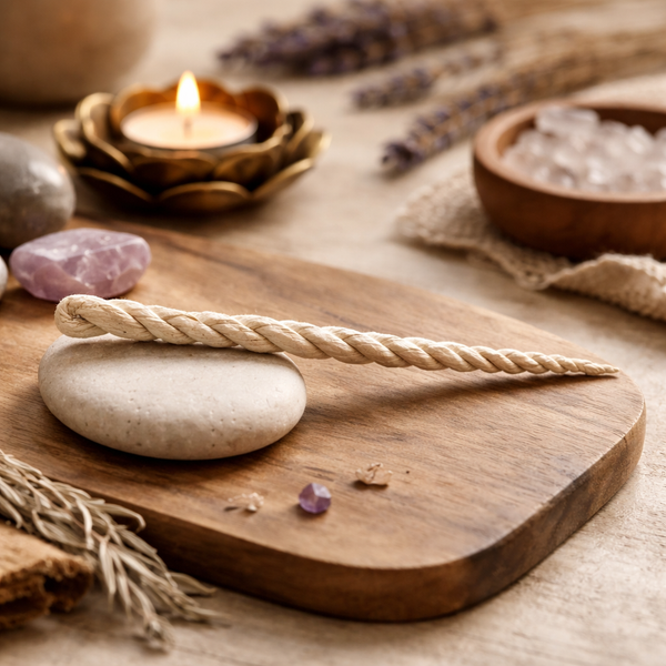 Touwwierook 7e Chakra Spirituele Connectiviteit ±15cm ±35g