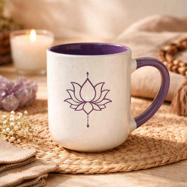 Mok Lotus Paars ±400 ml
