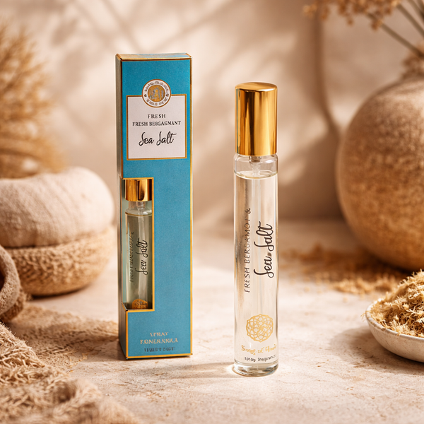 Song of India Kamerspray Bergamot En Zeezout 12ml Uit India