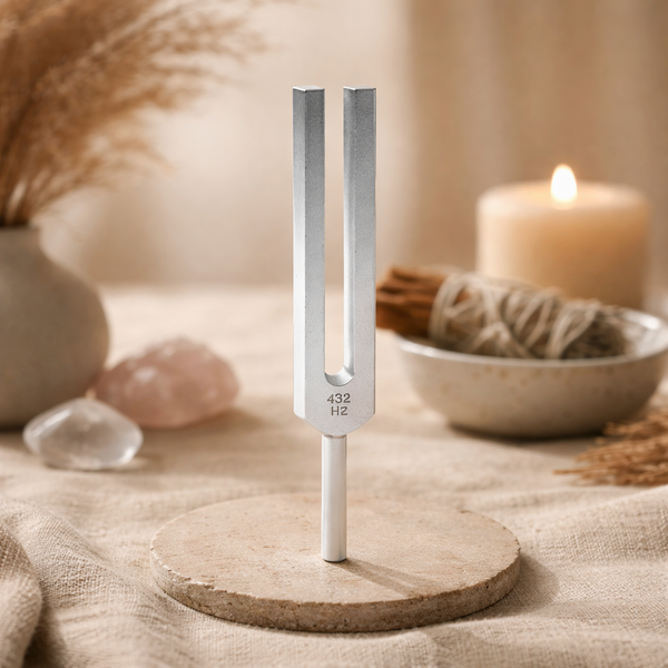 Stemvork 432 Hz Aluminium Uit India 18 cm