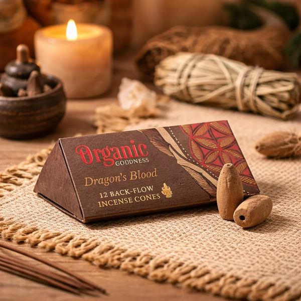 Wierookkegels Dragon's Blood Backflow 6 Pakjes 100% Natuurlijk