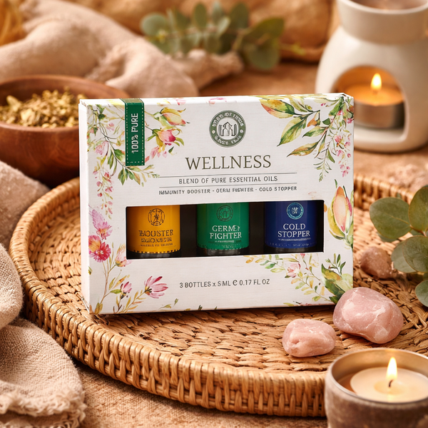 Song of India Etherische Olie Set Wellness Aromatherapie 3x5ml