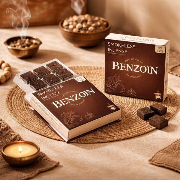 Aromafume Wierookblokjes Benzoë 40 Gram Negen Stuks Per Doosje Per 3 Doosjes
