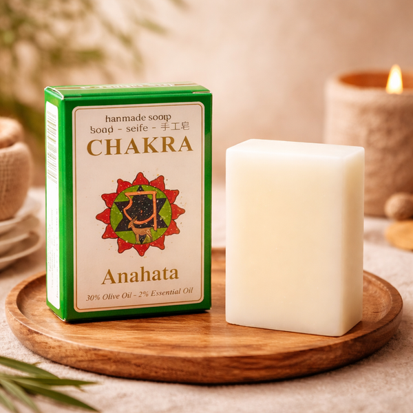 Zeep 4e Chakra Anahata Met Essentiële Oliën 70 gr