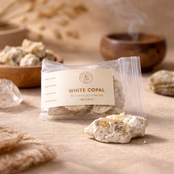 Wierookhars Copal Wit Voor Zuiveringsrituelen