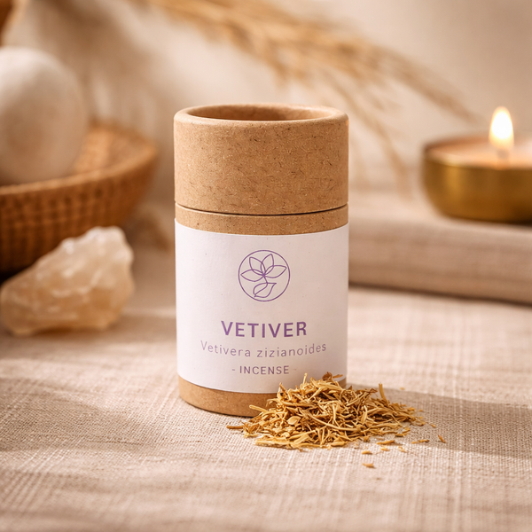 Wierookkruid Vetiver Wortel In Kartonnen Koker