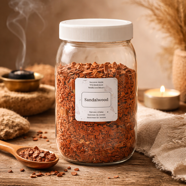 Wierookkruid Sandelhout Natuurlijke Mix 200 Gram