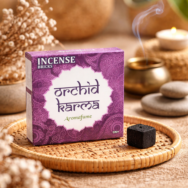 Aromafume Wierookblokjes Orchid Karma Negen Stuks Per Doosje