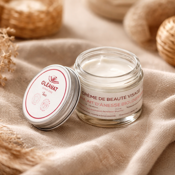 Oléanat Gezichtscrème Met Ezelinnenmelk Biologisch 50ml