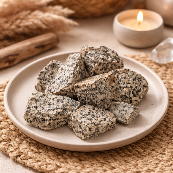 Ruwe Dalmatiër Jaspis Steen ±3-8cm ±1000g
