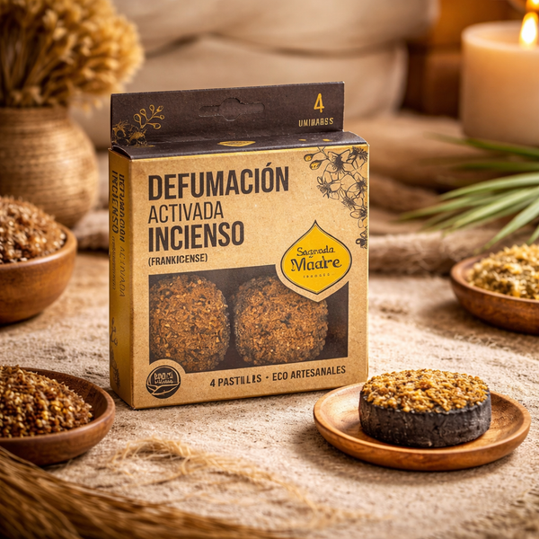 Sagrada Madre Wierookschijfjes Olibanum Fruitbiomassa 56g