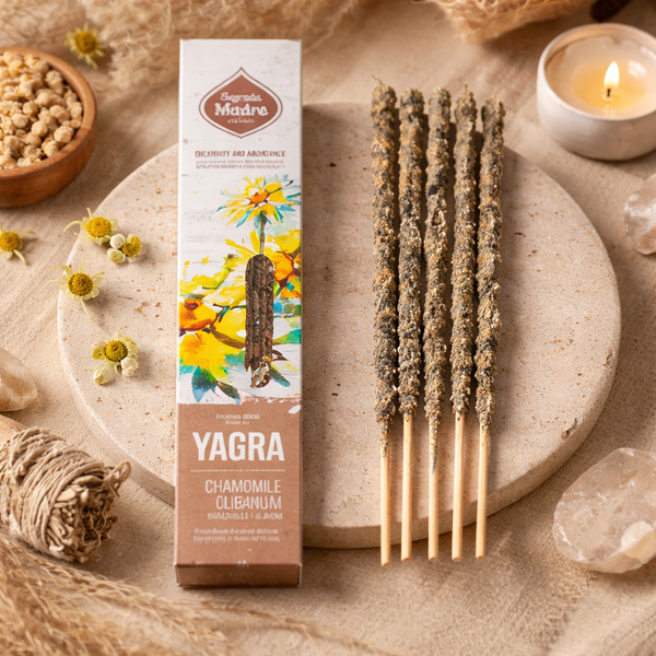 Sagrada Madre Yagra Wierook Kamille Olibanum ±20g