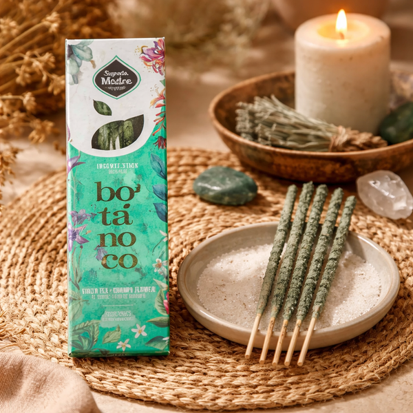 Sagrada Madre Botanische Wierook Groene Thee En Champa ±20g