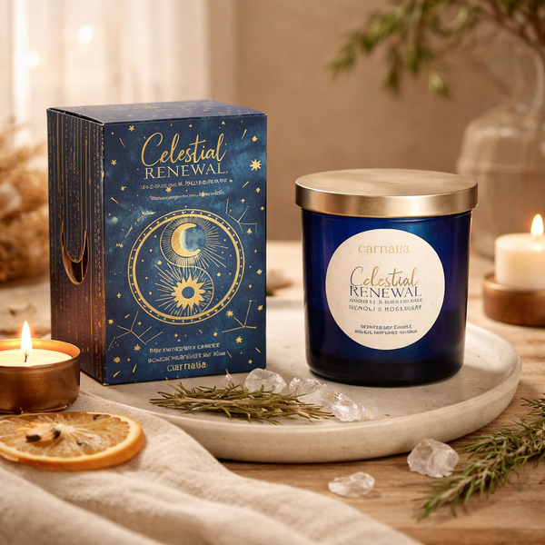Sojakaars Carnatia Starry Spell Neroli Rozemarijn Glas 200 g
