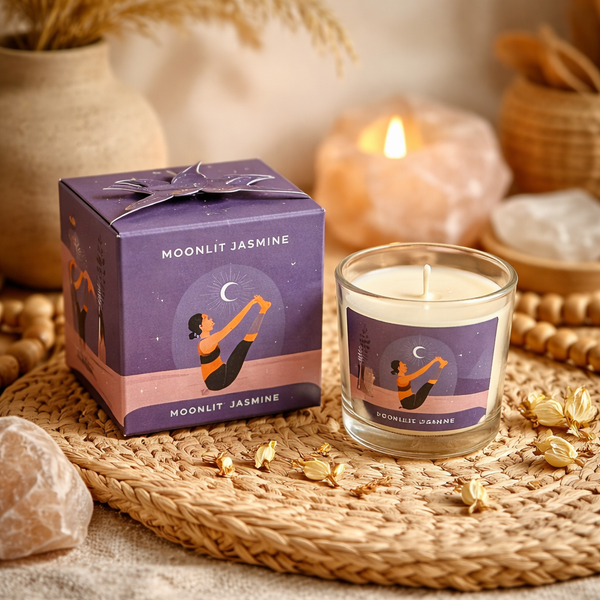 Sojawaskaars Moonshine Yoga Moonlit Jasmine 60g