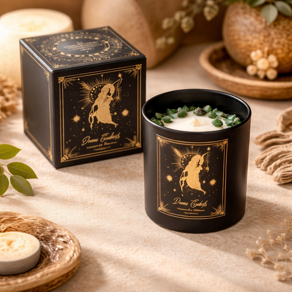 Manifestatiekaars Divine Goddess In Glas 120g