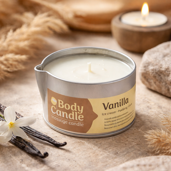 Massagekaars Vanille 100ml