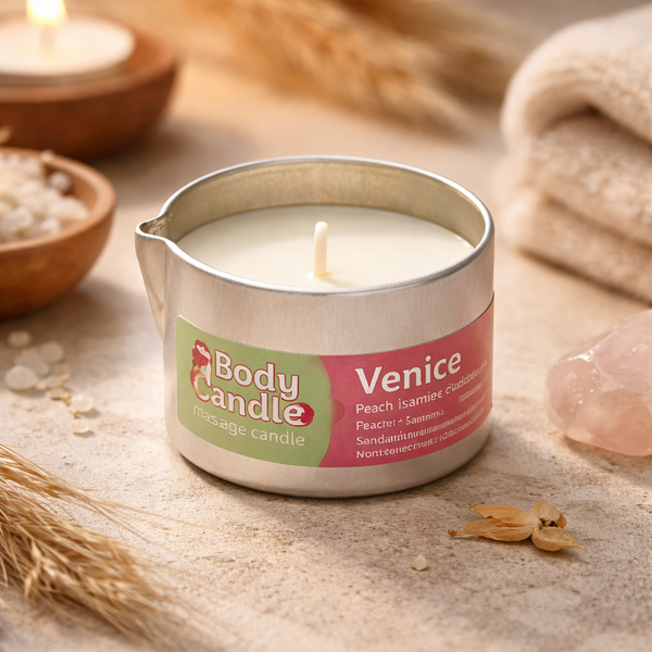 Massagekaars Venice Bijenwas Kokosolie 50ml