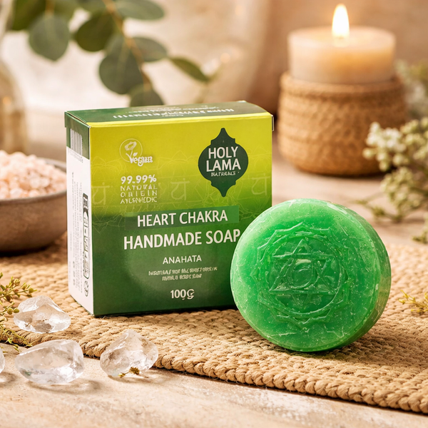 Holy Lama Zeep Hartchakra Virgin Kokosolie 100 g