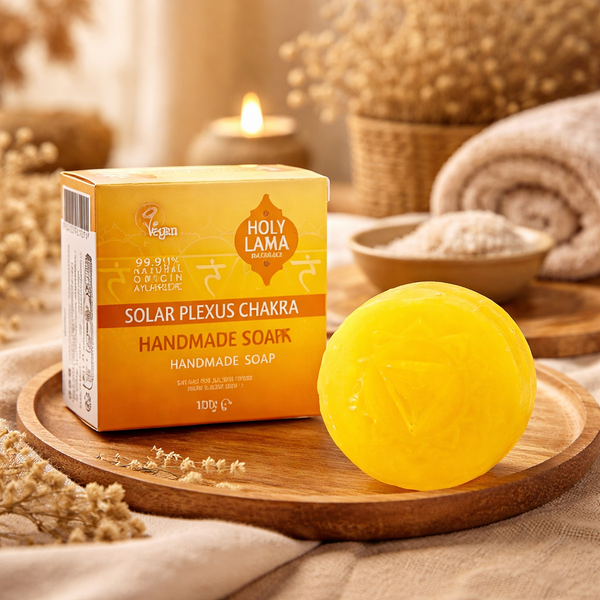 Holy Lama Zeep Zonnevlecht Chakra 100 g