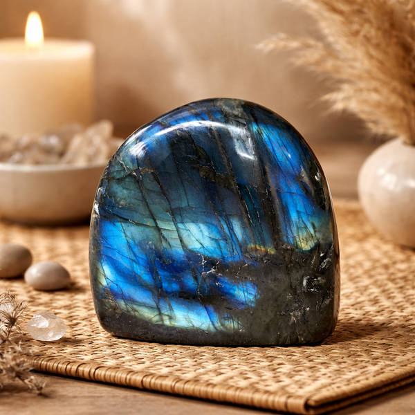 Edelstenen Sculptuur Labradoriet - 150-250 gram