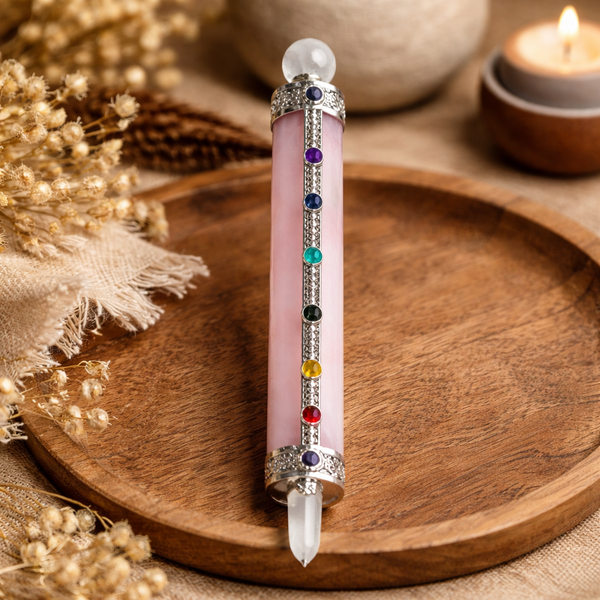 Healing Wand Chakra Rozenkwarts