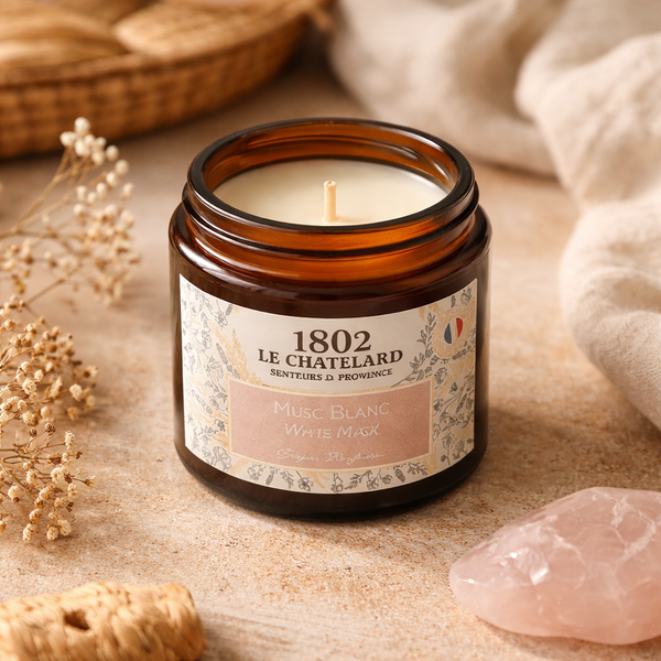 Le Chatelard 1802 Geurkaars Witte Muskus 80g