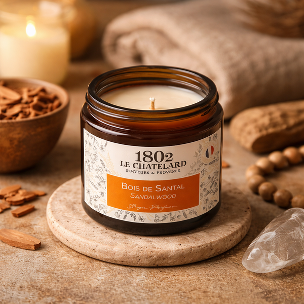 Le Chatelard 1802 Geurkaars Sandelhout 80g Sojawas