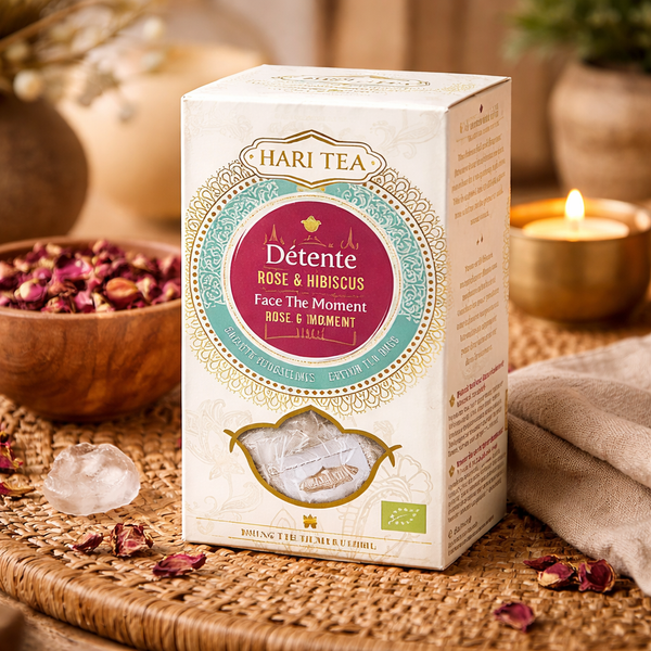 Hari Tea Face The Moment Biologische Roos En Hibiscus Thee 20 g