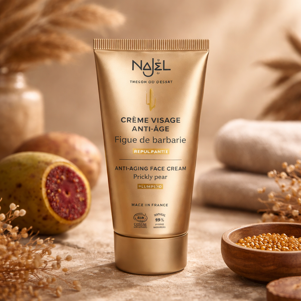 Najel Anti-Aging Gezichtscrème Met Cactusvijg Bio 50ml