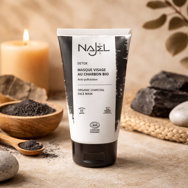 Najel Gezichtsmasker Houtskool Bio 75 ml