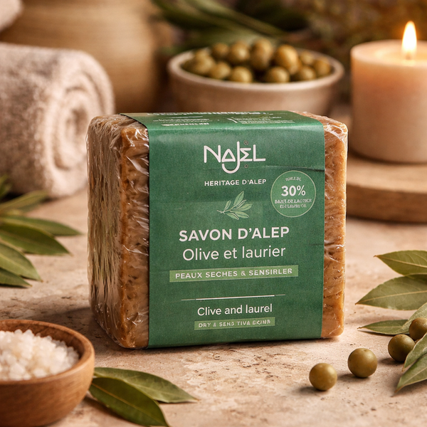 Najel Aleppo Zeep 30% Laurierolie 170 g