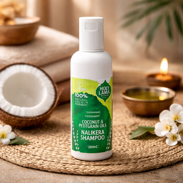 Holy Lama Ayurvedische Shampoo Kokosolie 200 ml