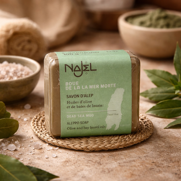 Najel Aleppo Zeep Met Dode Zee Klei 100 g