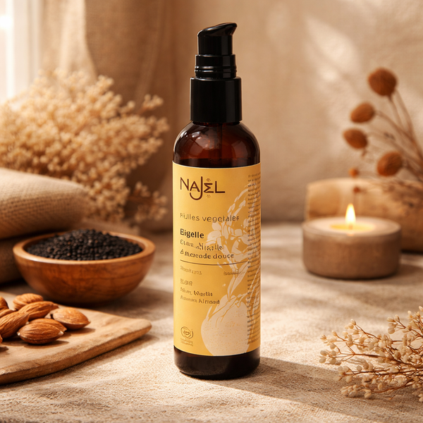 Najel Huidverzorging Drie Oliën Elixer Biologisch 125 ml