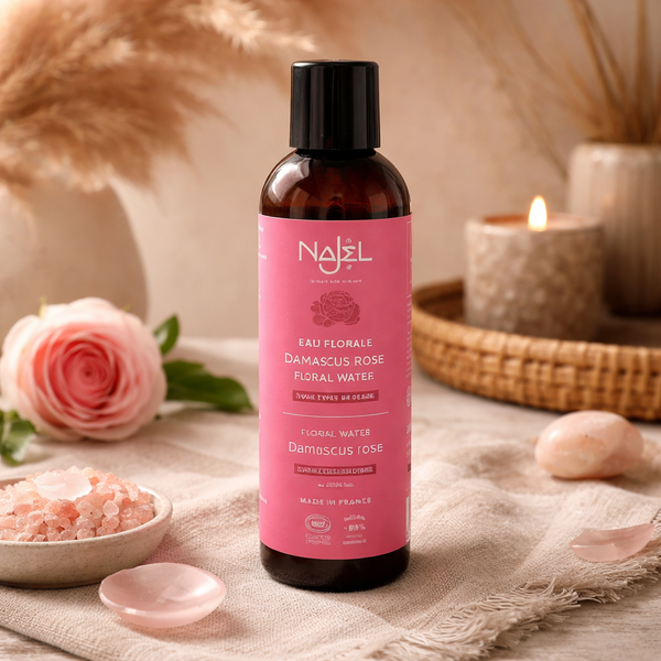 Najel Damascusroos Hydrolaat Biologisch 200 ml