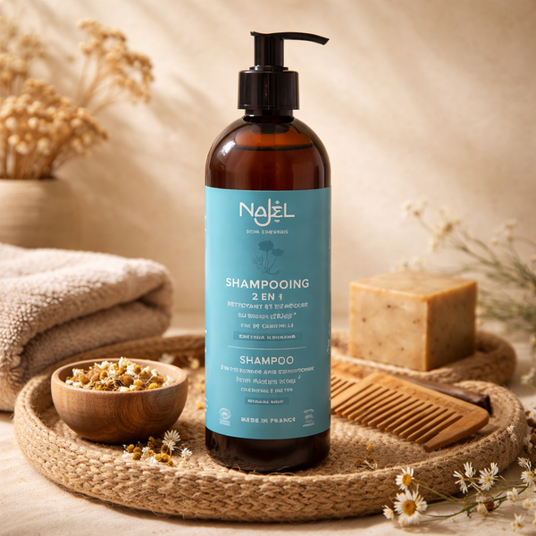 Najel Aleppo Shampoo 2-in-1 Voor Normaal Haar 500 ml