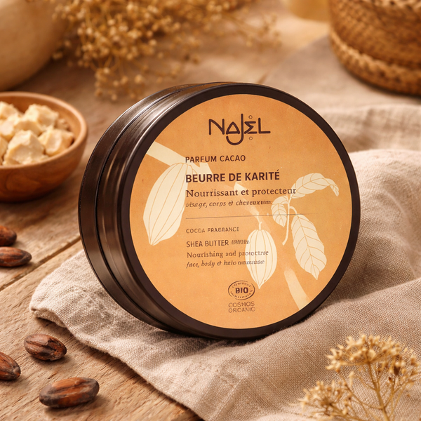 Najel Sheaboter Met Natuurlijk Cacao Aroma Biologisch 100 g
