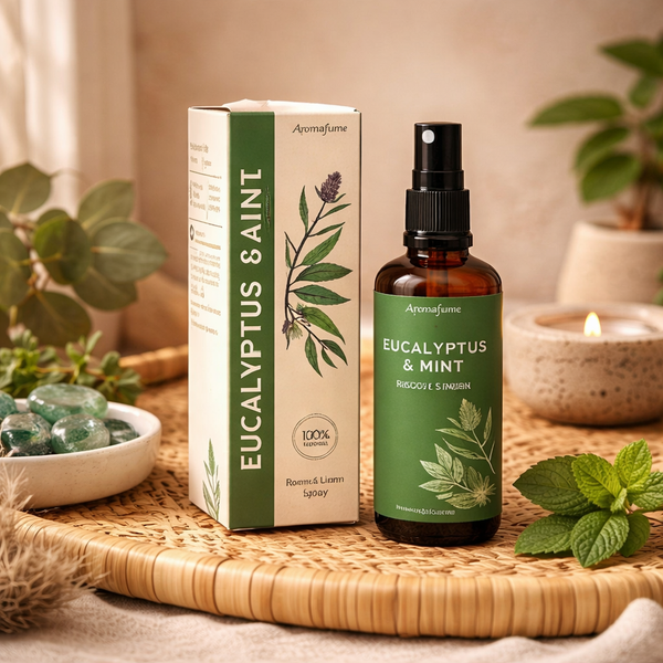 Aromafume Kamer- En Textielspray Eucalyptus En Munt 100ml