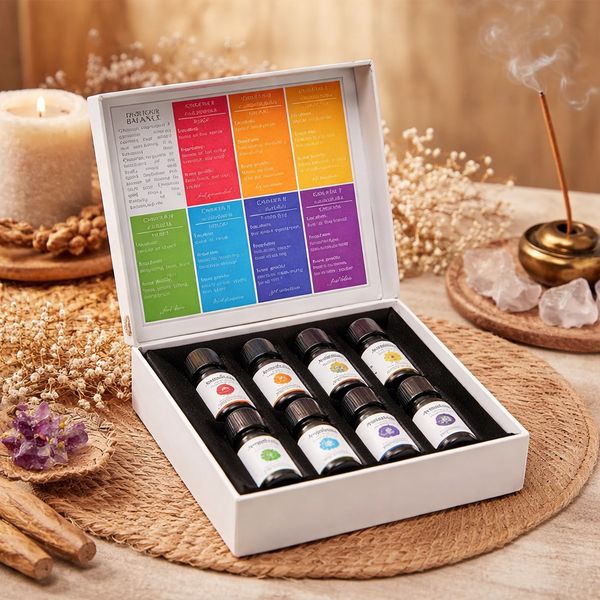 Aromafume Chakra Essentiële Olie Mix Set 7x10ml
